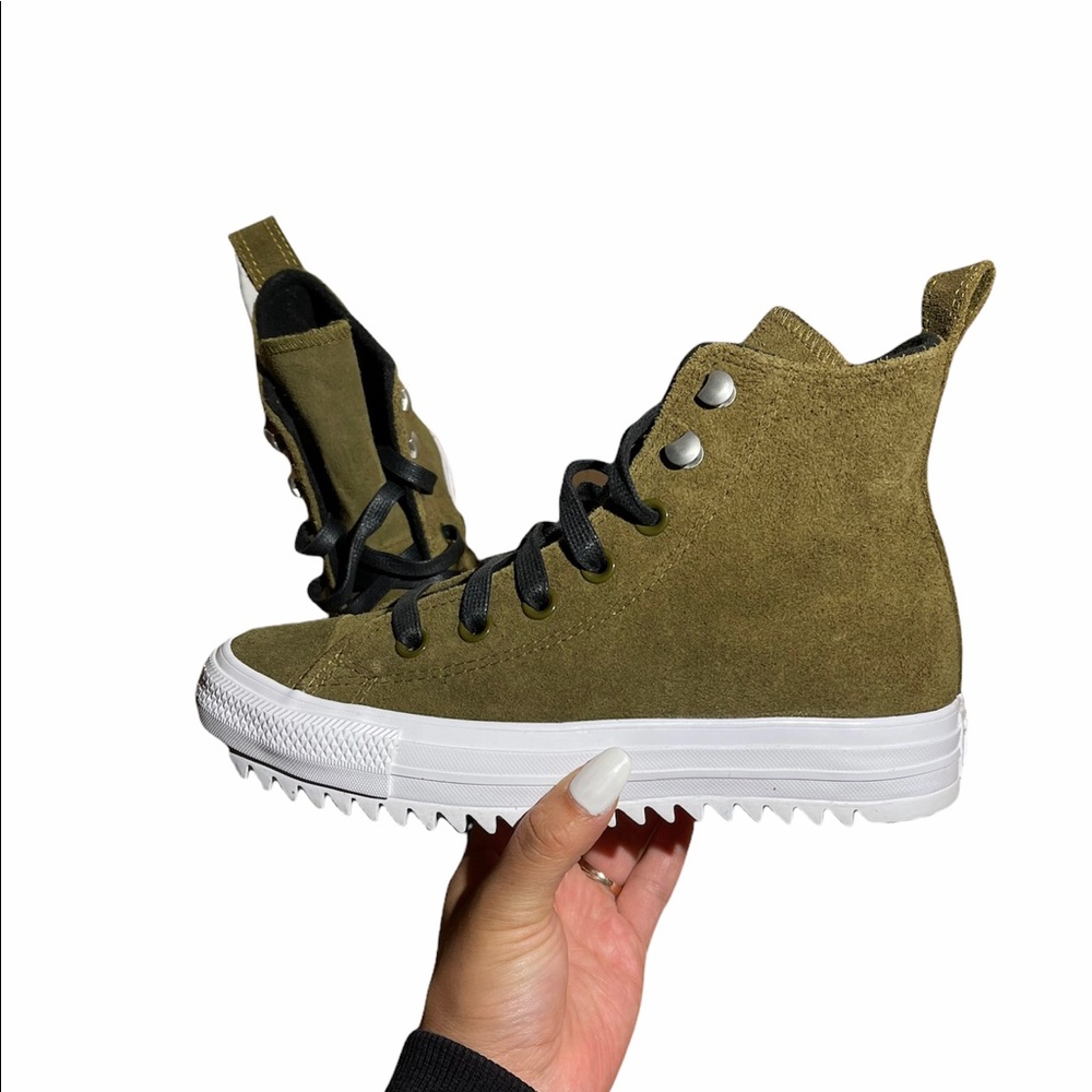 Converse Green High Tops